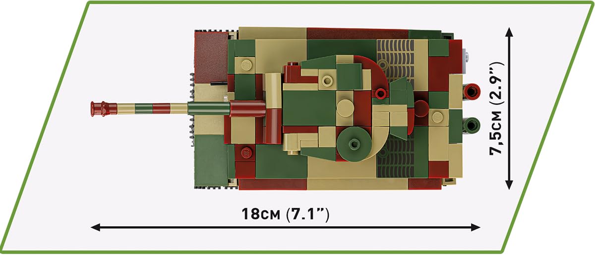 COBI Tiger Ausf. E 2-in-1 1:48 | Musee des Blindes Collection