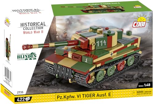 COBI Tiger Ausf. E 2-in-1 1:48 | Musee des Blindes Collection