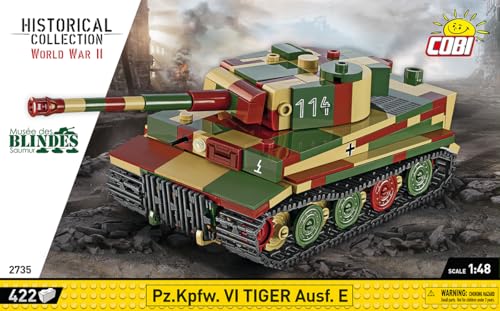COBI Tiger Ausf. E 2-in-1 1:48 | Musee des Blindes Collection