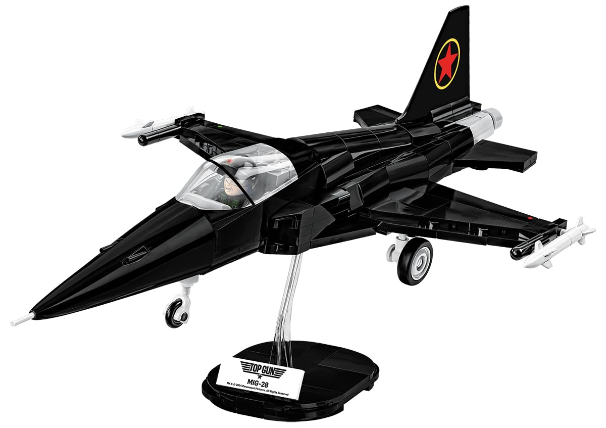 COBI TOP Gun (1986) MIG-28 Aircraft – 1:48 Scale Brick Model