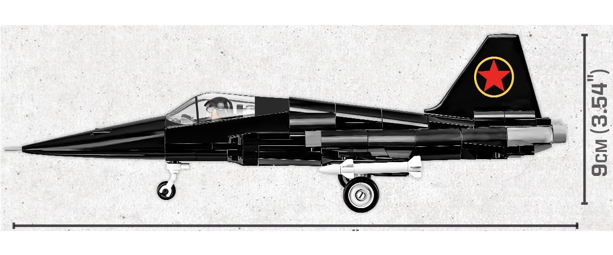 COBI TOP Gun (1986) MIG-28 Aircraft – 1:48 Scale Brick Model