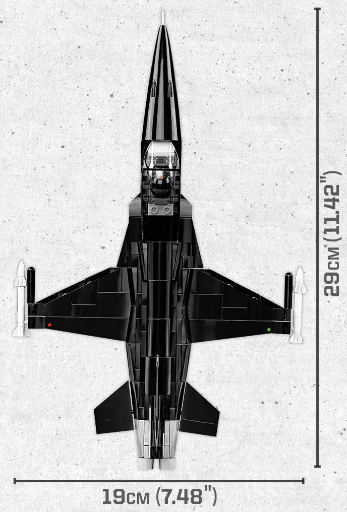 COBI TOP Gun (1986) MIG-28 Aircraft – 1:48 Scale Brick Model