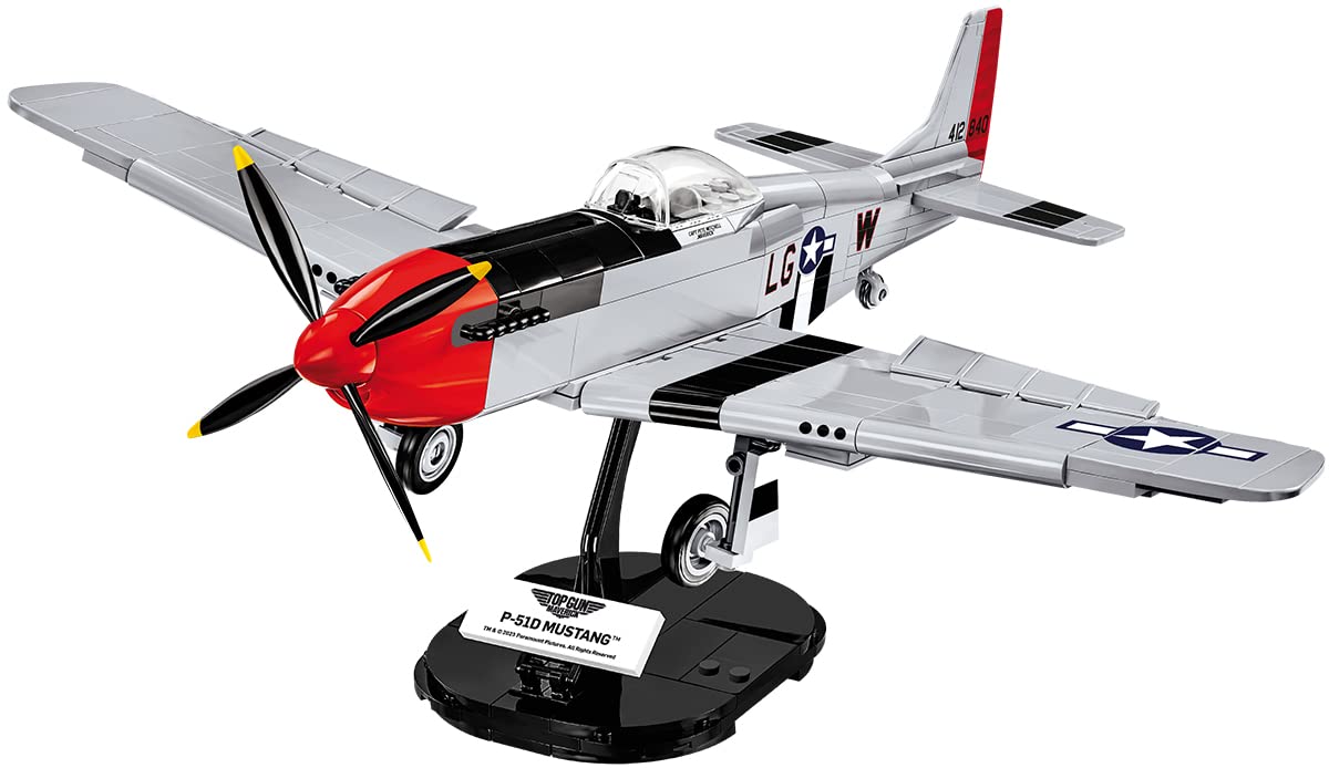 COBI TOP GUN Maverick Mustang P-51D Plane – 1:32 Scale Model Kit