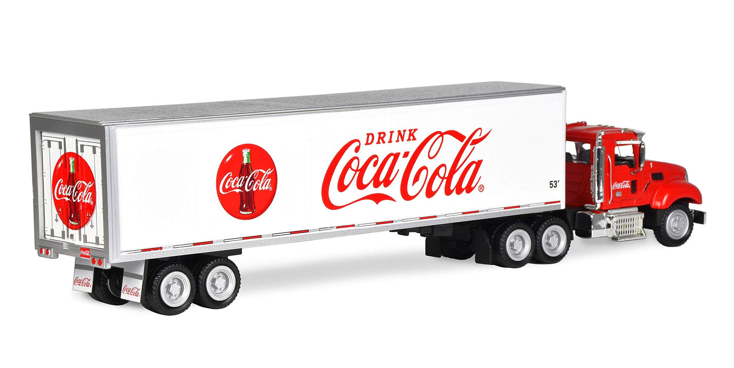 Coca-Cola 1/50 Scale 53' Tractor & Trailer Diecast Model – Licensed Collectible