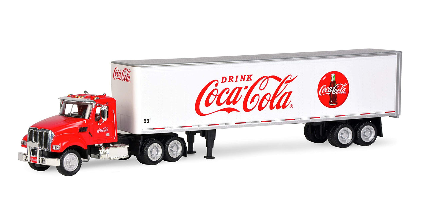 Coca-Cola 1/50 Scale 53' Tractor & Trailer Diecast Model – Licensed Collectible