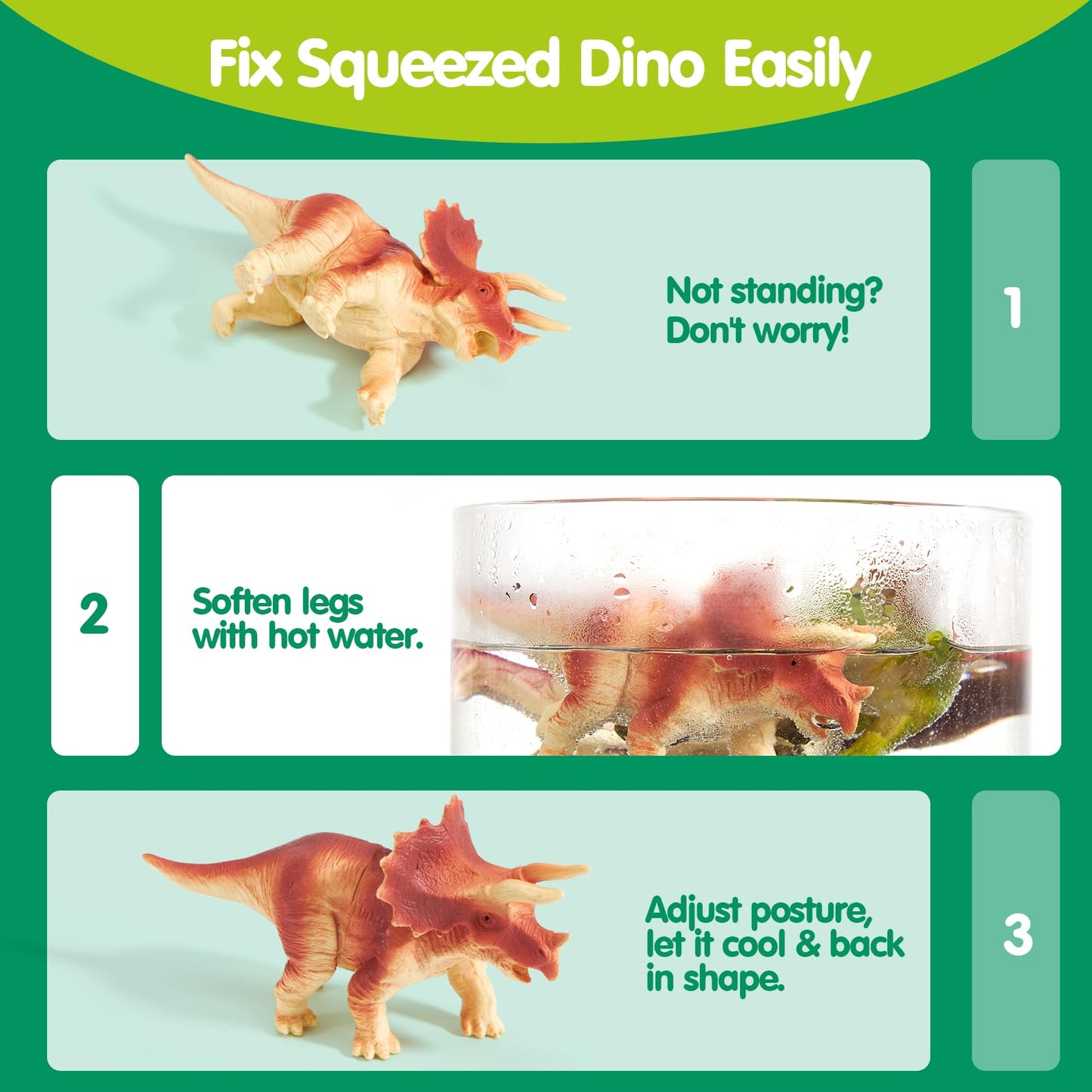 COCO&Friends Dinosaur Backpack Play Set – Portable Foldable 3D Mat for Kids Ages 3-8