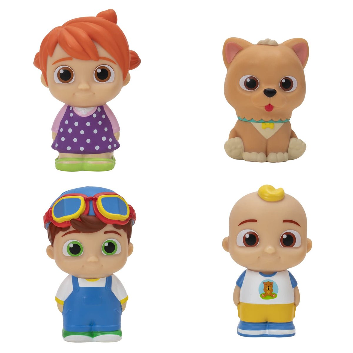 CoComelon 4 Figure Pack - JJ & Family Figure Set | Kids Toys