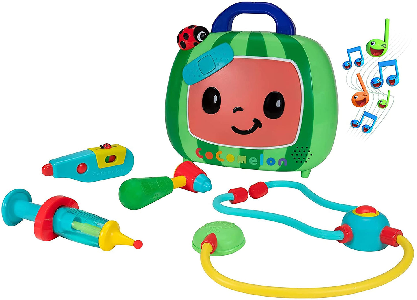 CoComelon Official Musical Checkup Case with Doctor Accessories – Plays Doctor Checkup Song
