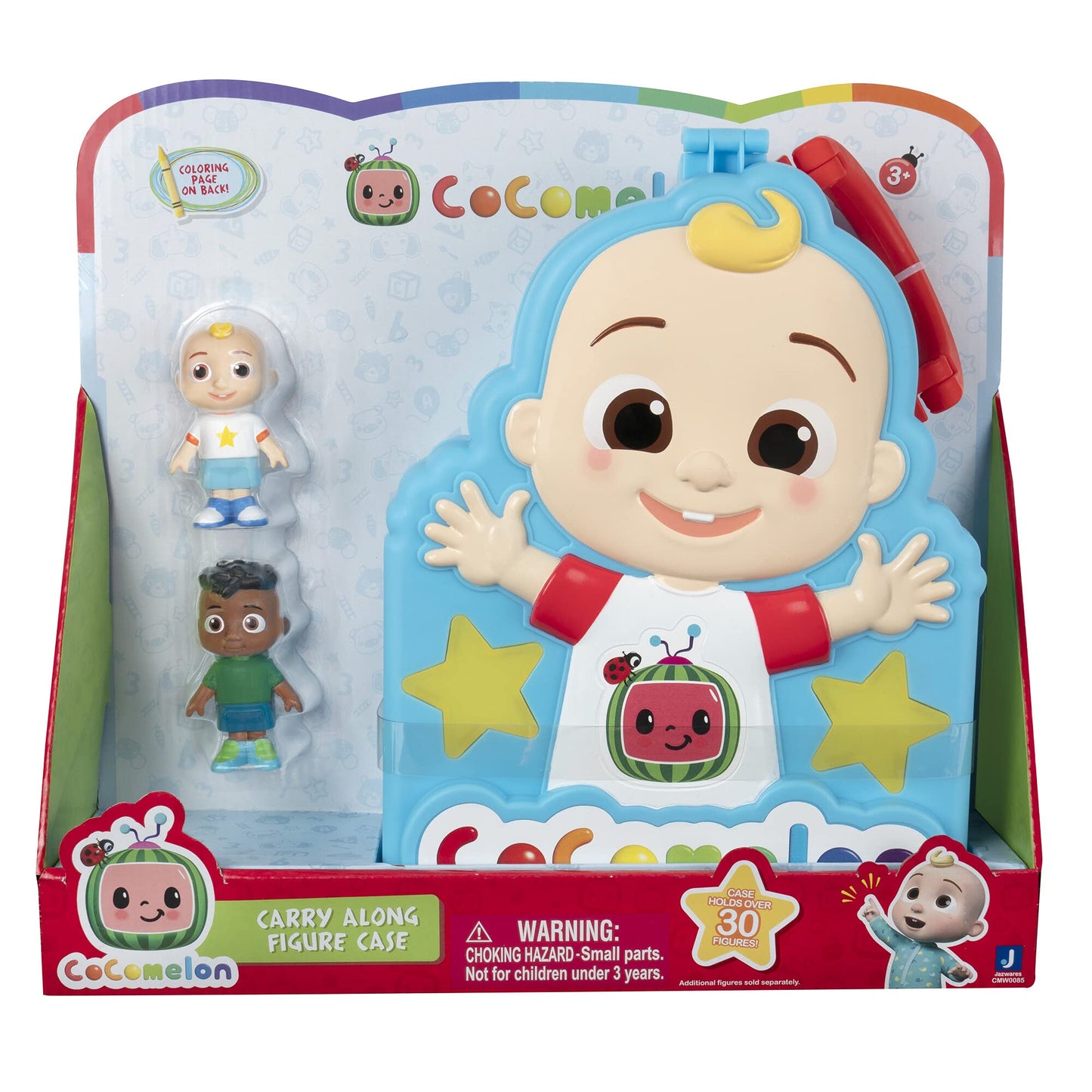 CoComelon Carry Along Figure Case – Includes JJ & Cody Figures – On-The-Go Play