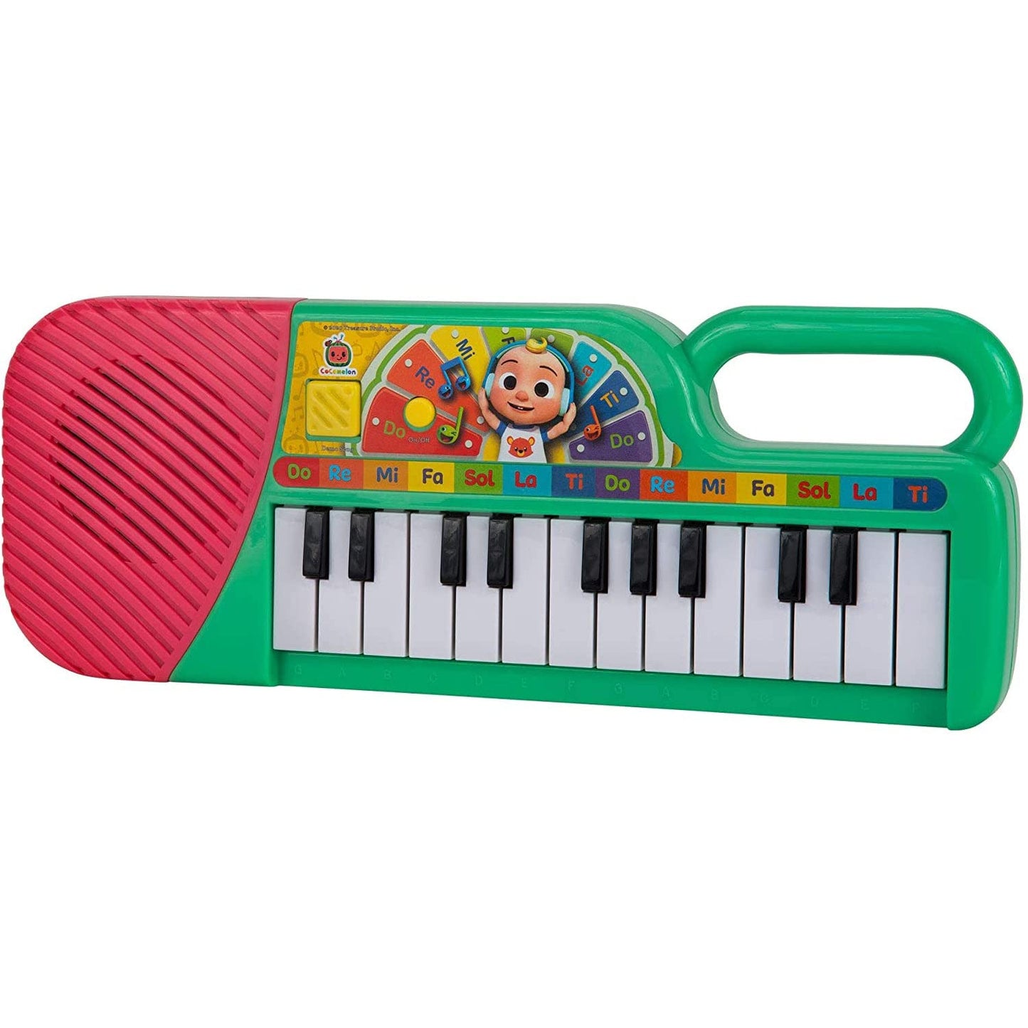 CoComelon First Act Musical Keyboard, 23 Keys, Carry N’ Go Handle, ABC & Music Clips
