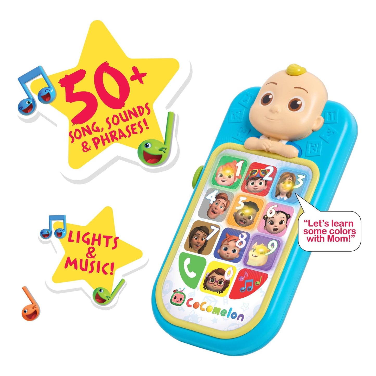 CoComelon JJ's My First Phone – Learning Toy with Lights, Sounds & Music