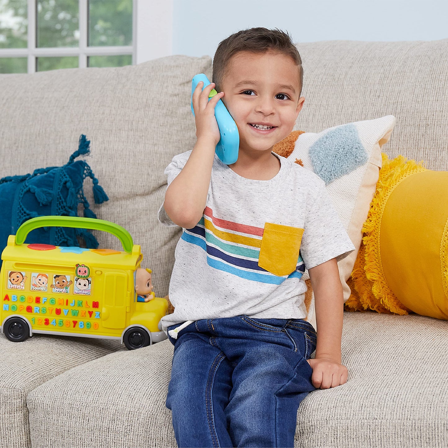CoComelon Musical Learning Bus – Letters, Sounds, Numbers | Just Play