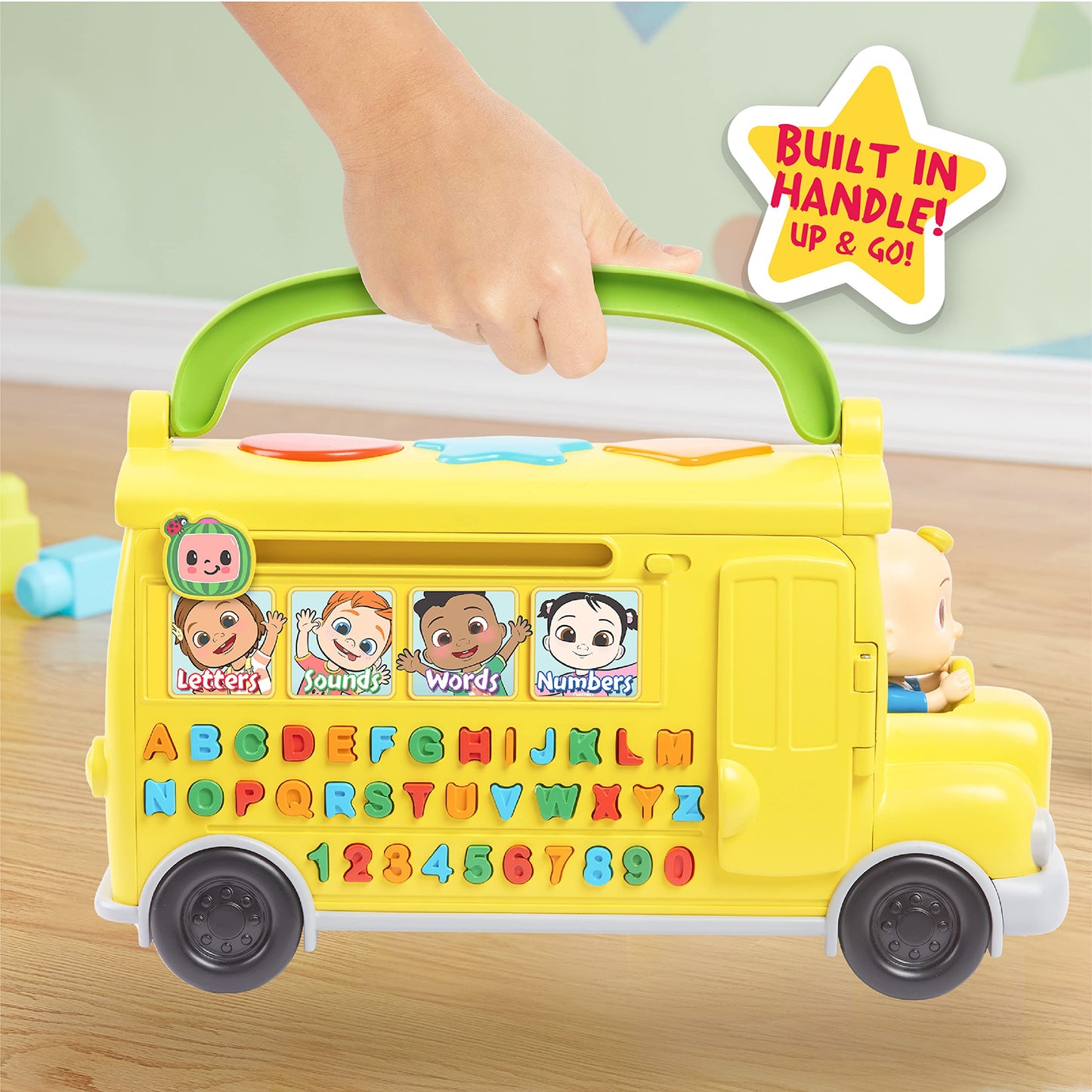 CoComelon Musical Learning Bus – Letters, Sounds, Numbers | Just Play