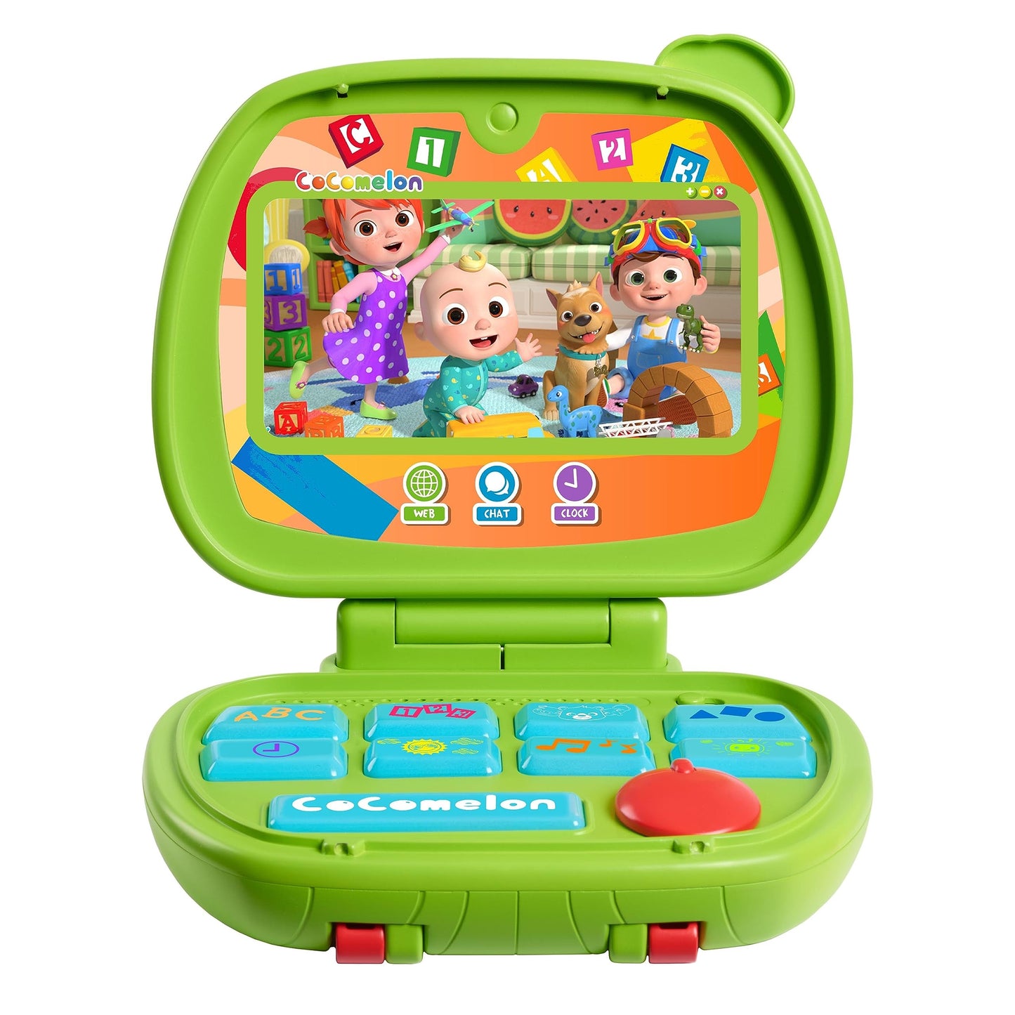 CoComelon Sing and Learn Laptop Toy for Kids – Lights, Sounds & Music