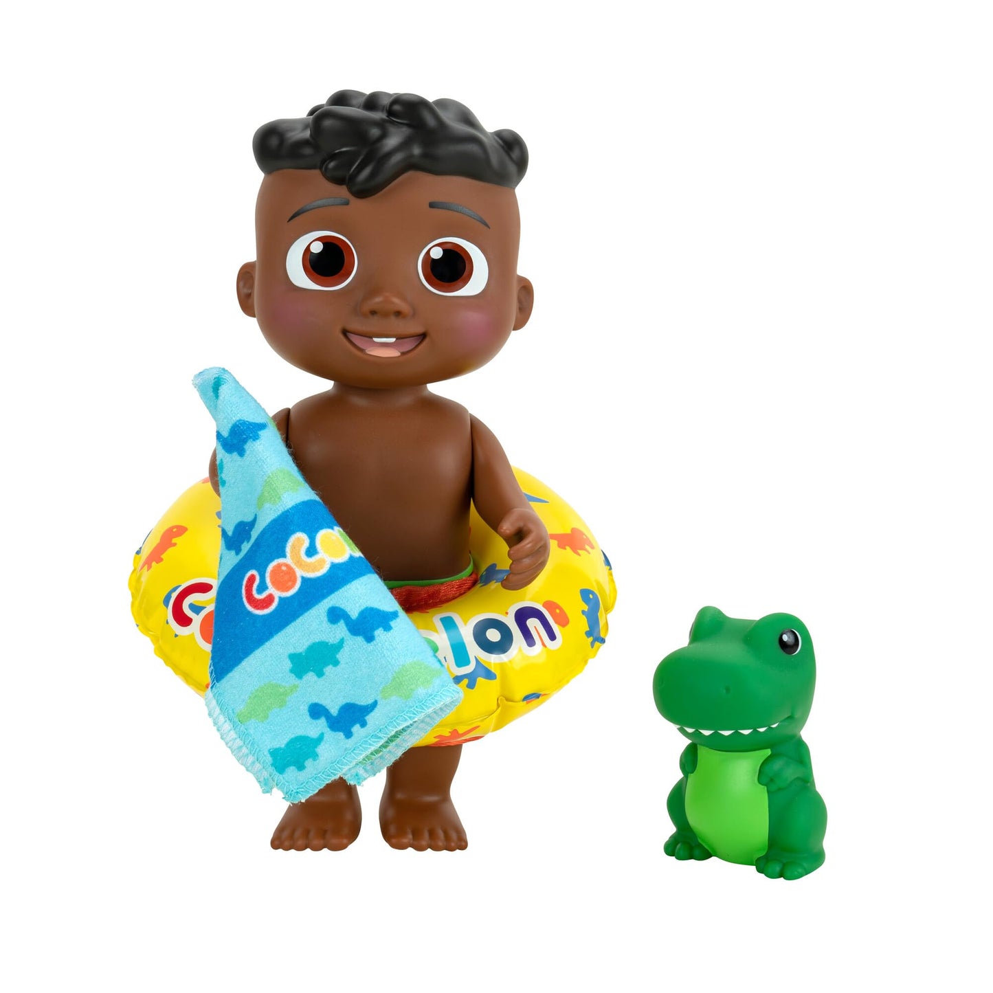 CoComelon Splish Splash Cody Doll with Dino Bath Squirter & Water Accessories – Amazon Exclusive