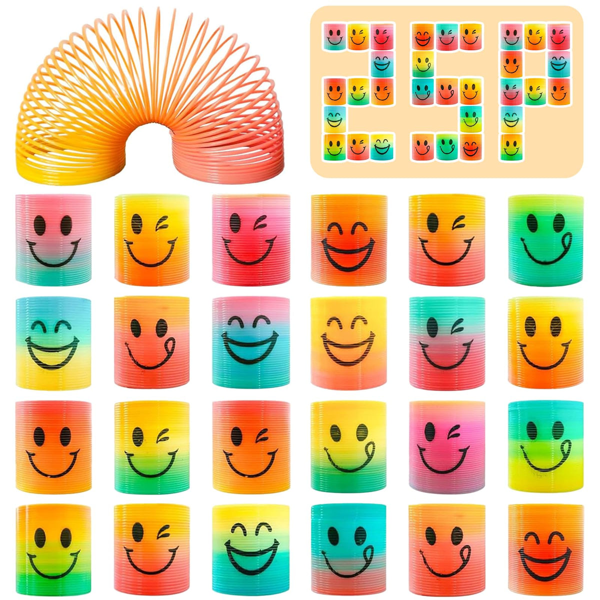 Cocurb 25 Pcs Mini Spring Party Favors for Kids – Fun Goodie Bag Stuffers