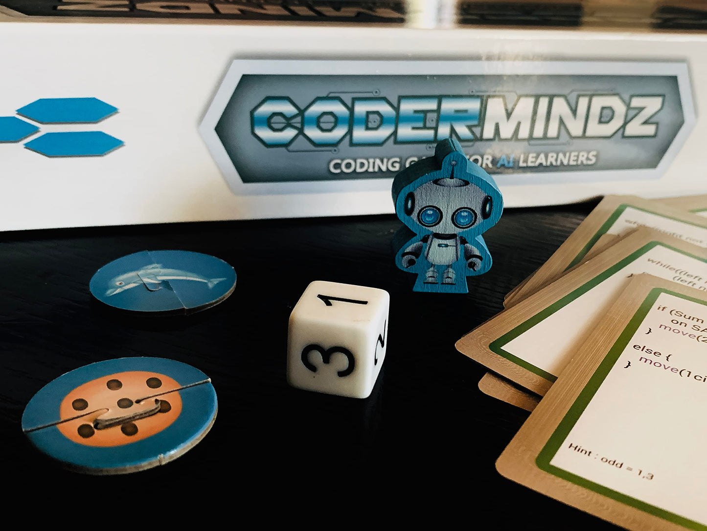 CoderMindz Game for AI Learners – STEM Board Game for Ages 6 and Up
