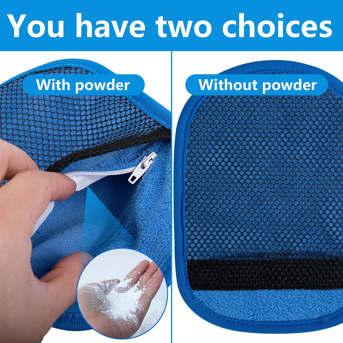 Codree 2 Pcs Sand Remover Mitts — Beach Sand Cleaner & Wipe-Off Mitts