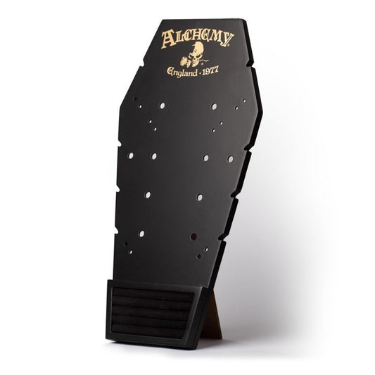 Alchemy Gothic Coffin Jewellery Display Board