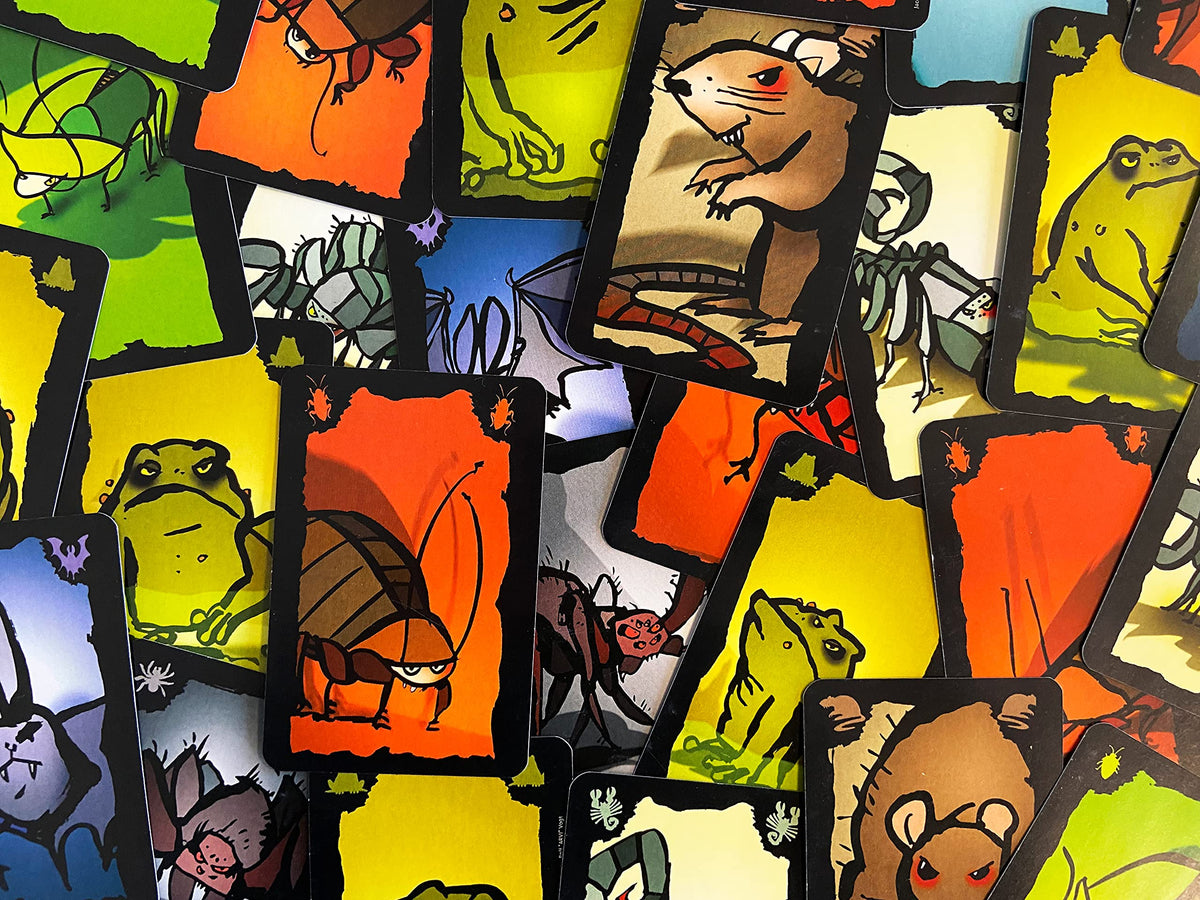 Coiledspring Games: Schmidt | DMS Cockroach Poker English Edition – Card Game for 2-6 Players, Ages 8+, 15 Minutes
