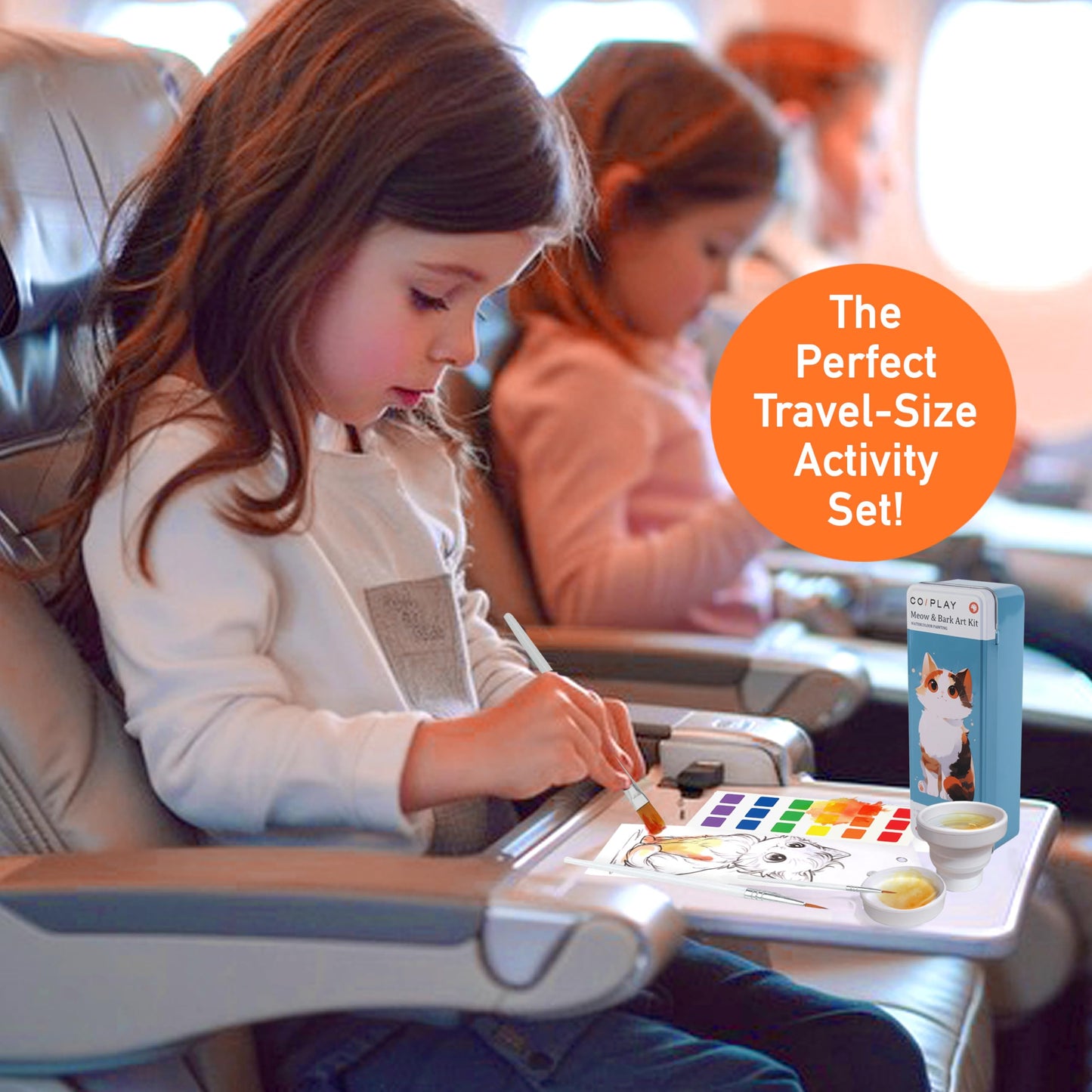 COIPLAY 648 Color Blocks Watercolor Set – All-in-One Art Kit for All Ages