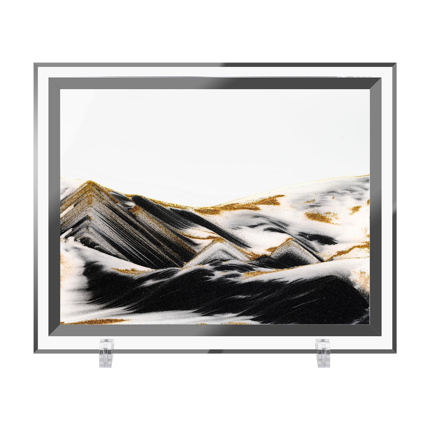 Coitak Moving Sand Art Picture – Dynamic Desktop Sand Landscape for Home & Office