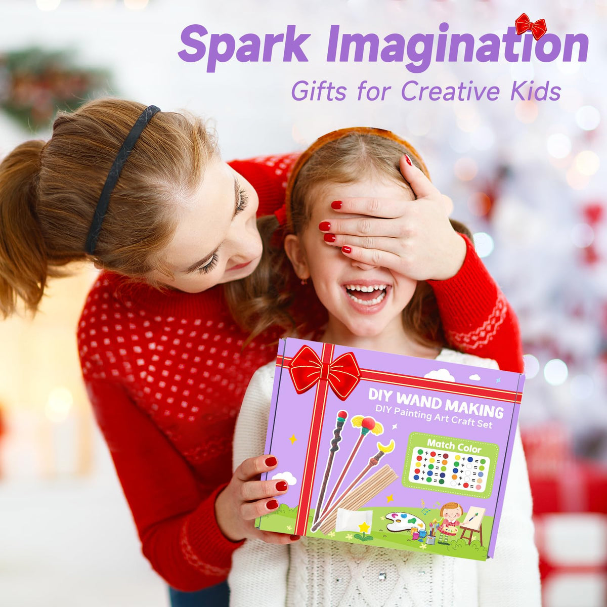 Col-Pary Magic Wand Making Kit – DIY Art Craft for Kids & School Activities