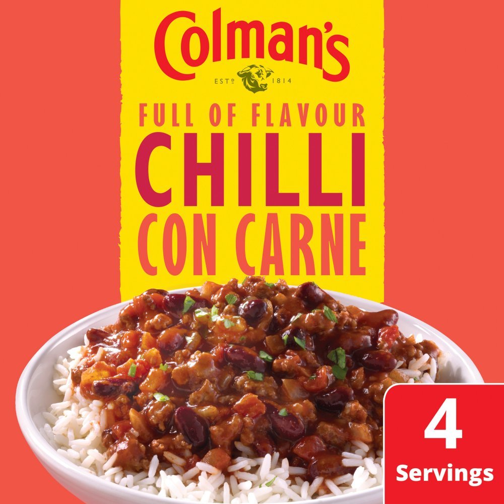 Colmans Cass Chilli Carne 50g (Case of 10)