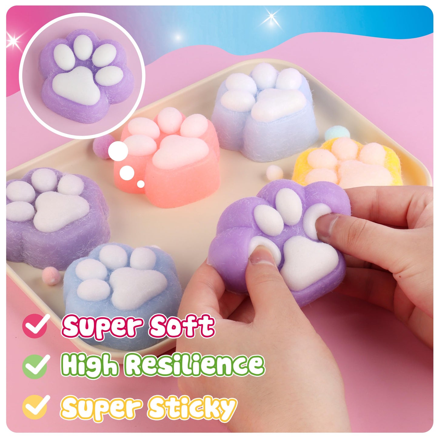 ColoPlay Taba Squishy Kit – 3.4oz Rubber Experience with Guided, Bubble-Free, Faster Cures