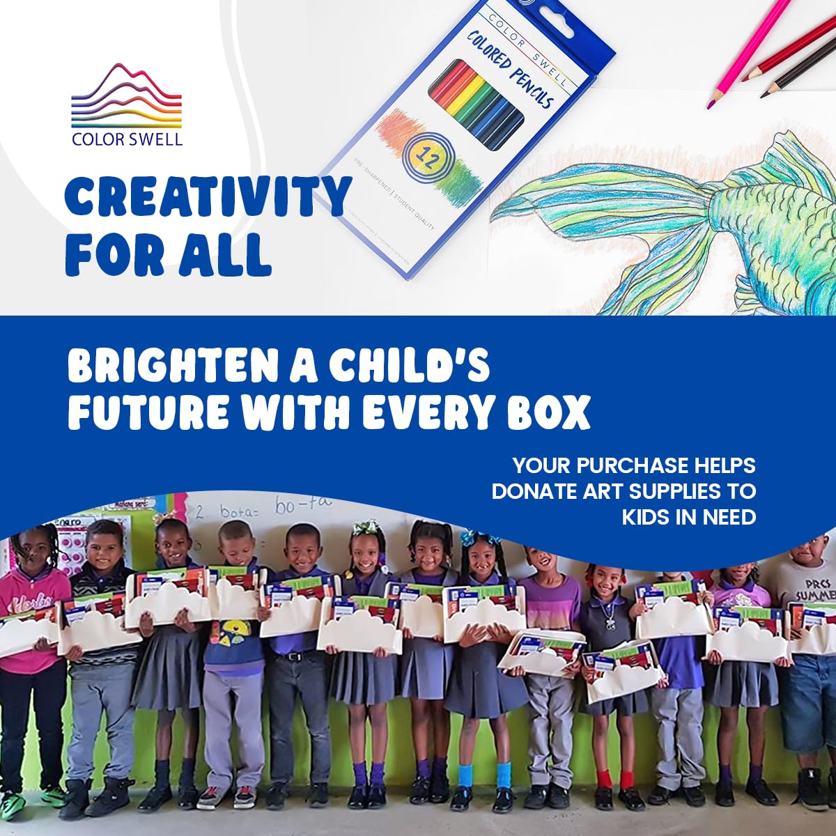 Color Swell Bulk Colored Pencils – 360 Pencils in 30 Sets | Classroom & Kids
