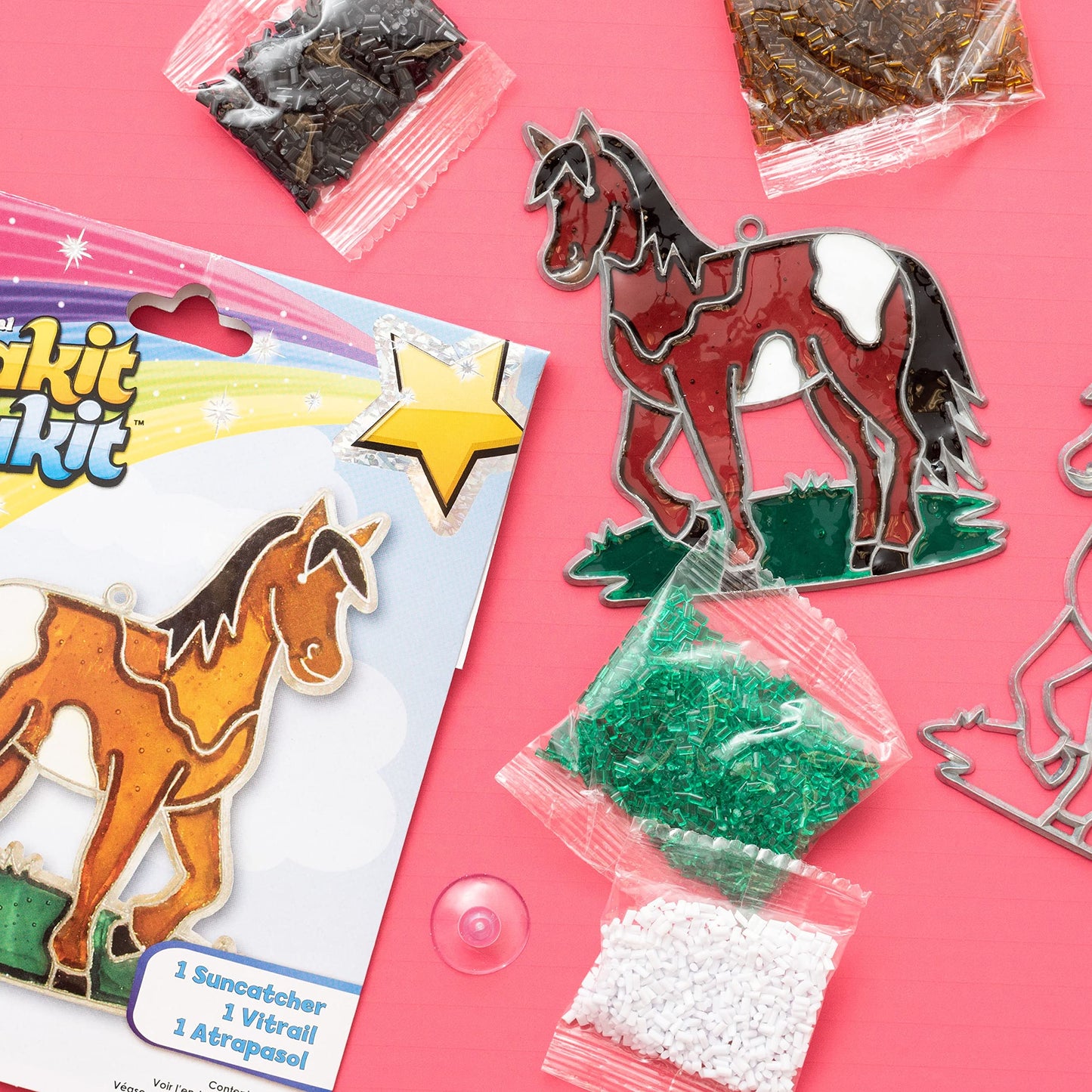 Colorbok Makit & Bakit Suncatcher Kit – Horse, Kids Craft