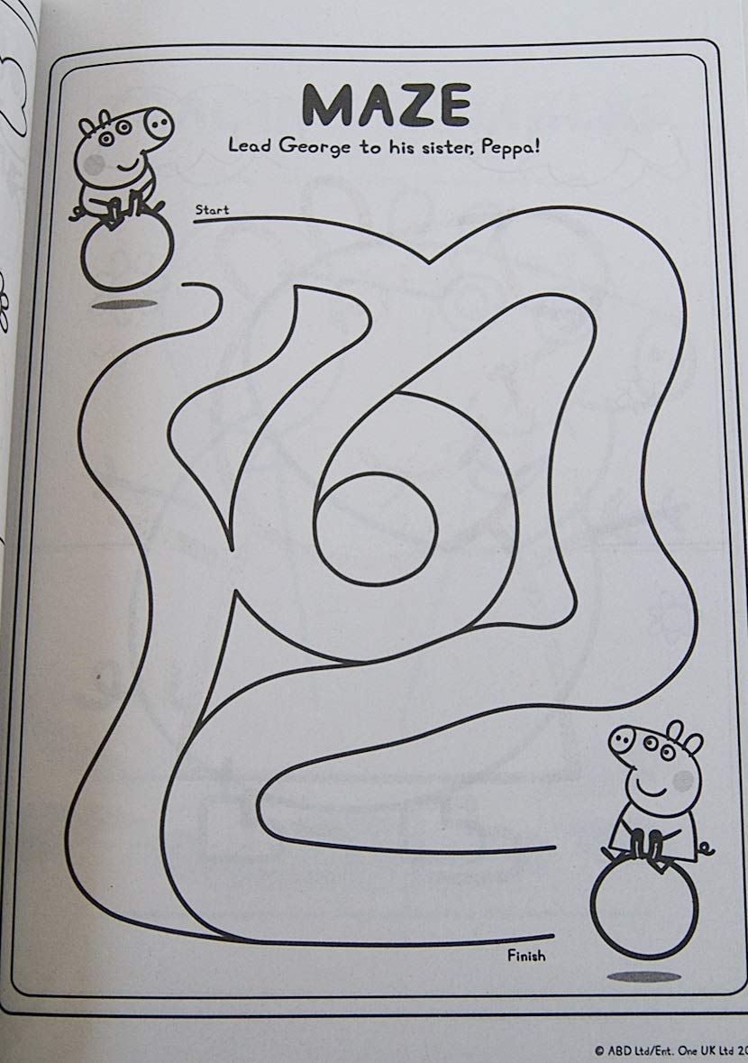 Coloring Books | Peppa Pig Pretty Little Peppa – 80 Pages Coloring & Activity Book