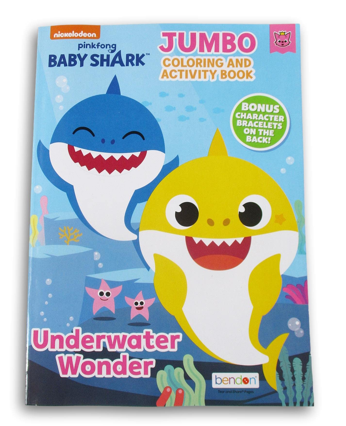 Coloring Books Pinkfong Baby Shark Jumbo Book – 80 Pages