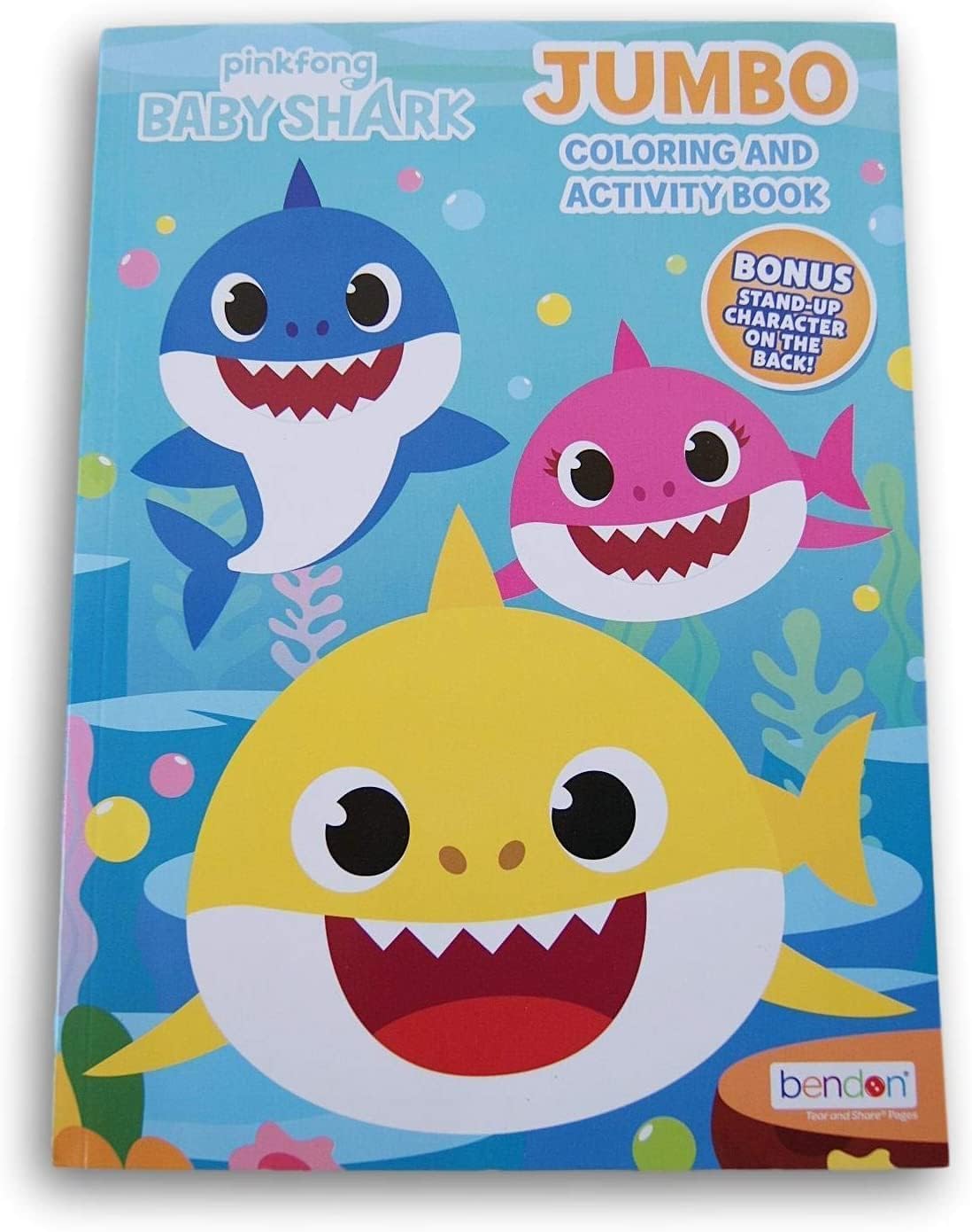 Coloring Books Pinkfong Baby Shark Jumbo Book – 80 Pages