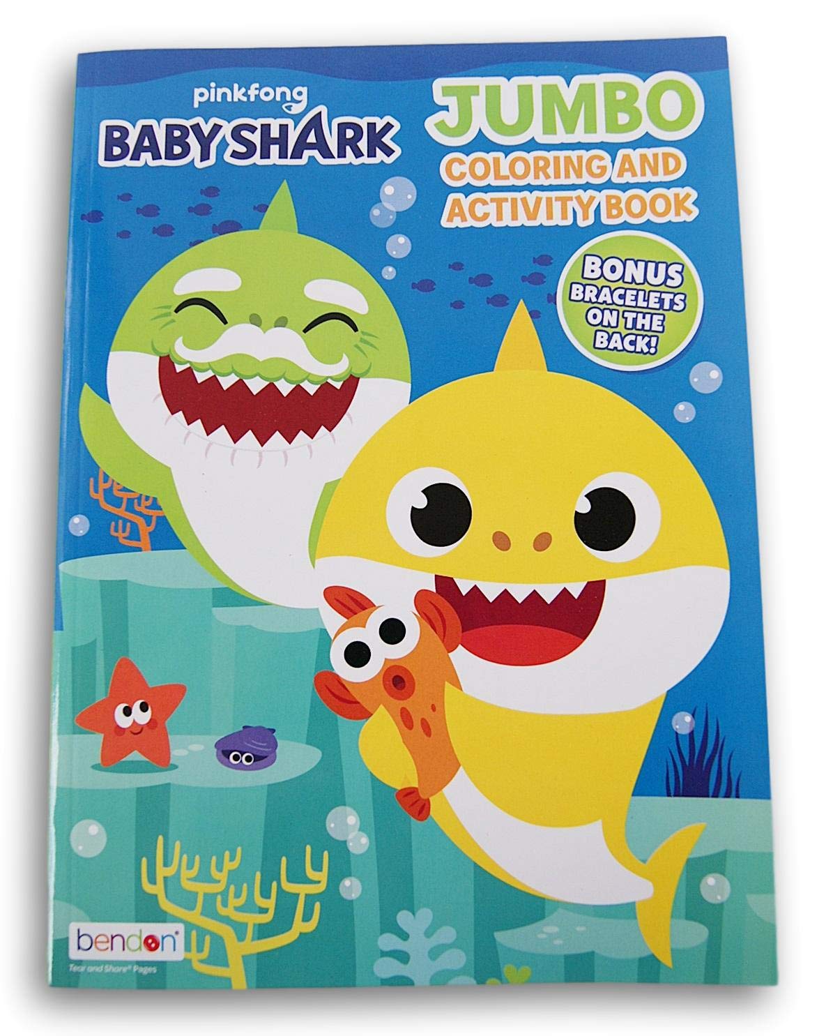 Coloring Books Pinkfong Baby Shark Jumbo Book – 80 Pages