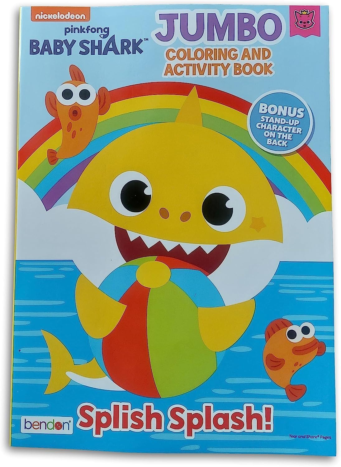 Coloring Books Pinkfong Baby Shark Jumbo Book – 80 Pages