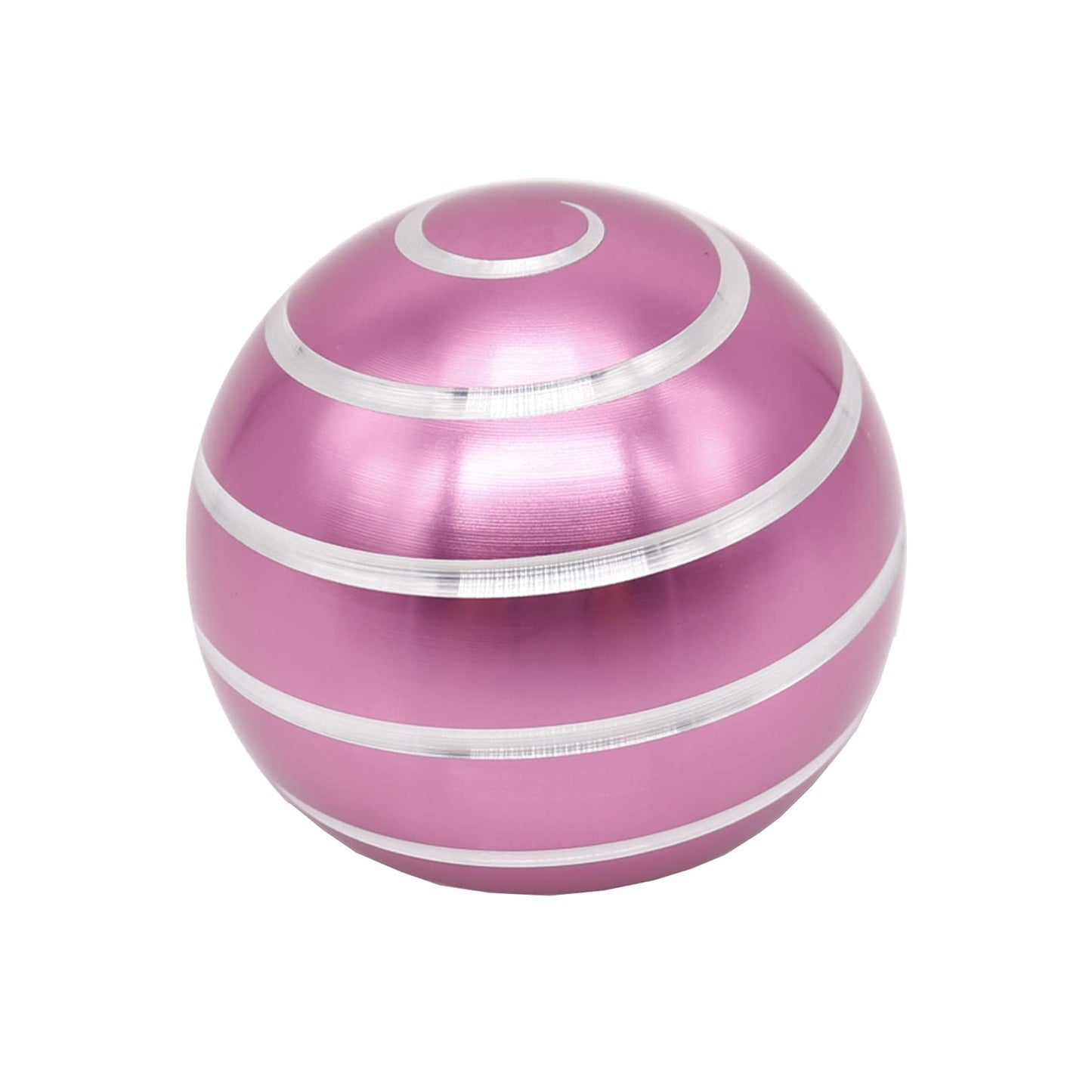 Comerda Desk Fidget Toy – Metal Spin Kinetic Toy with Optical Illusion