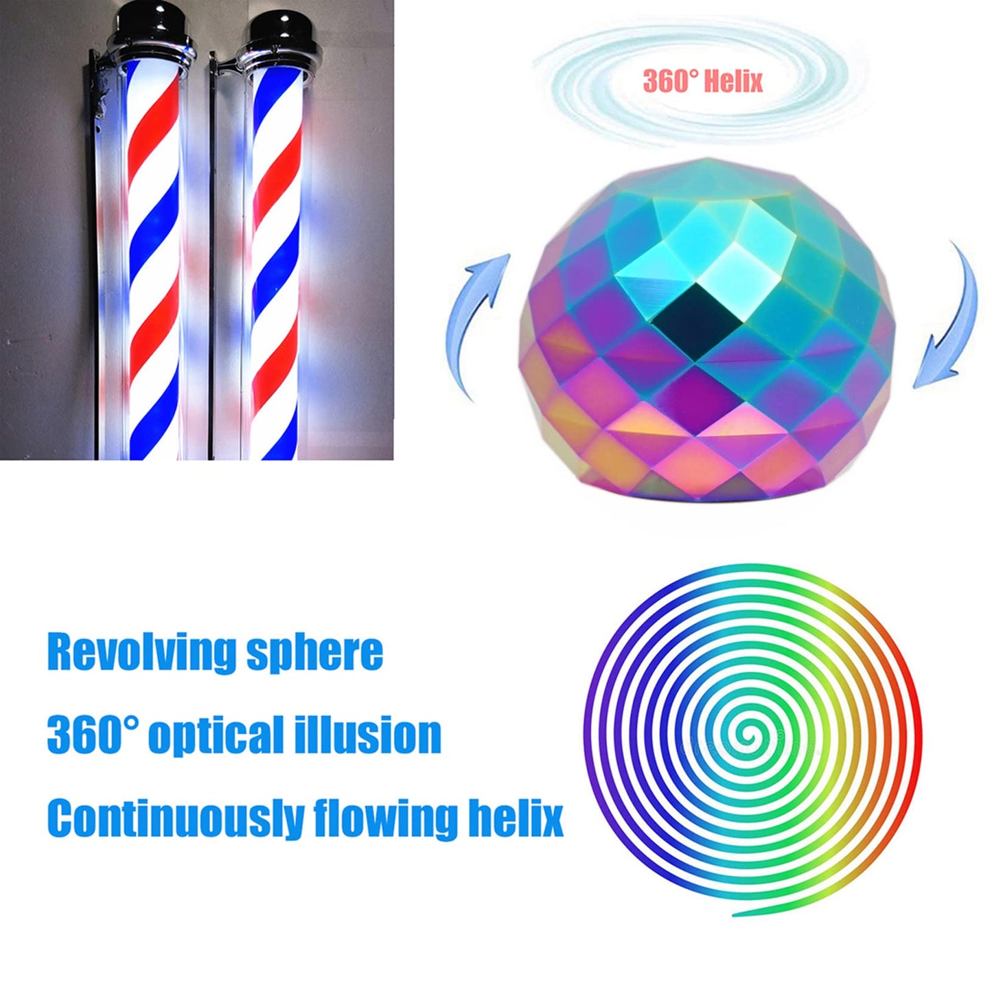 Comerda Desk Fidget Toy – Kinetic Spin, Optical Illusion for Focus & Relaxation