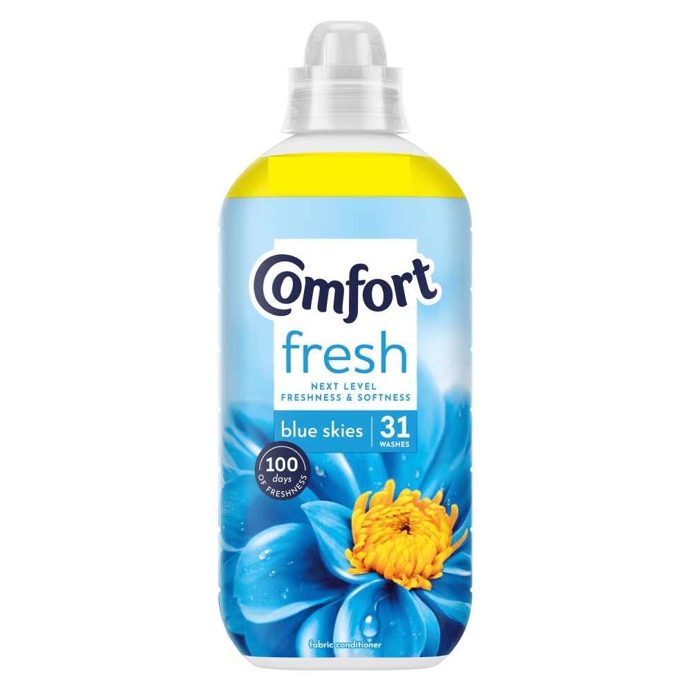 Comfort Fresh Fabric Conditioner Blue Skies 31 washes 930ml (Case of 8)