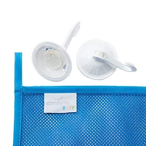 Comfylife Mesh Bath Toy Organizer Set – 2-Pack with 6 Ultra-Strong Hooks