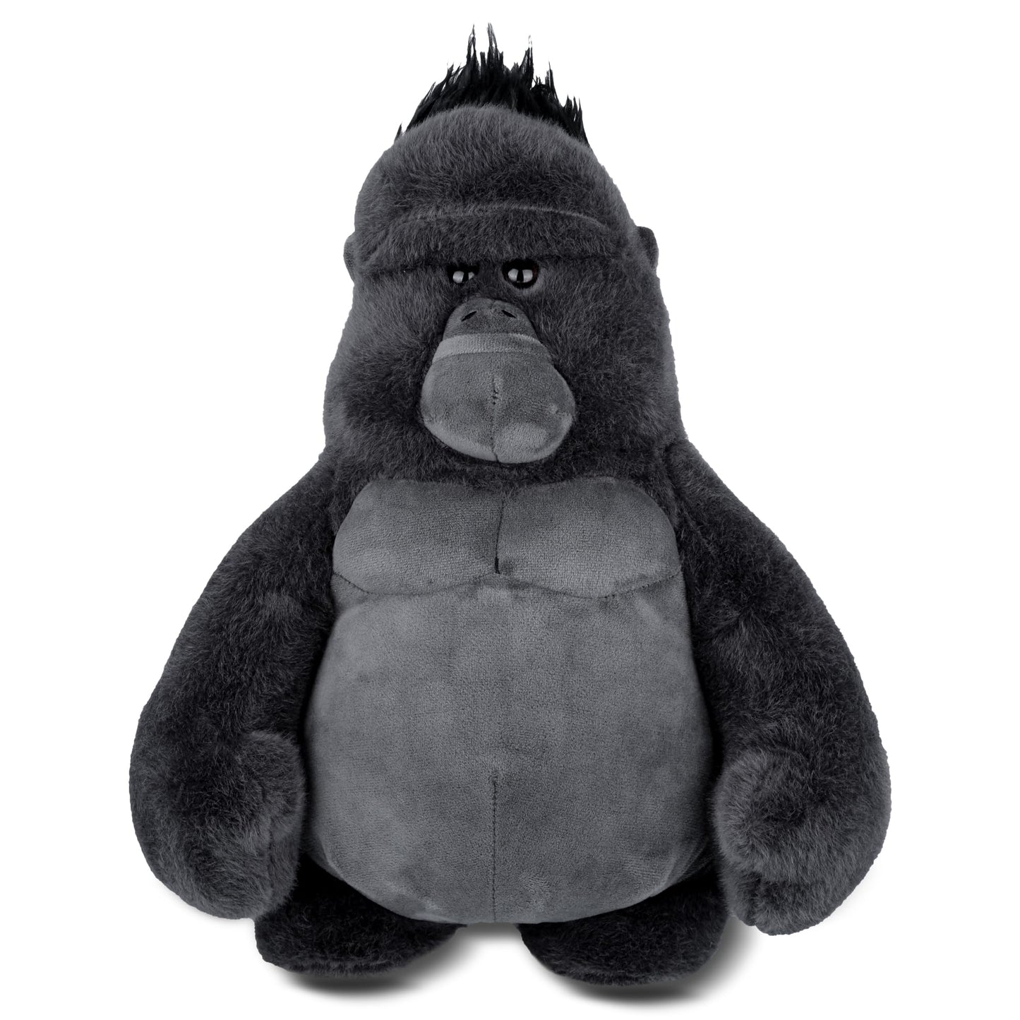 Comnonage Stuffed Animal Gorilla – 15-Inch Plush for All Ages | Soft Realistic Gorilla Toy