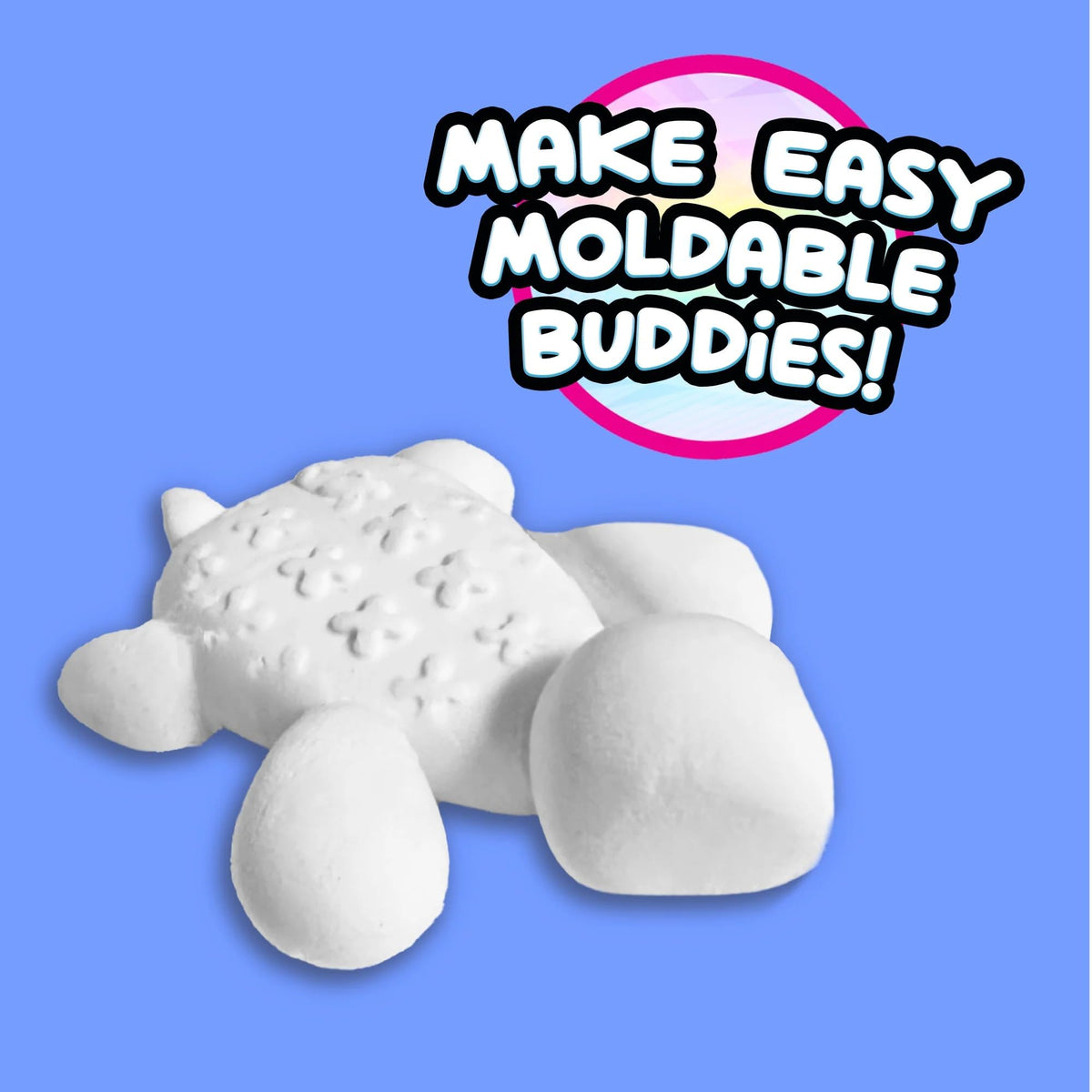 COMPOUND KINGS Fluffy Butter Cloudz Bucket – Non-Toxic Sensory Slime for Kids