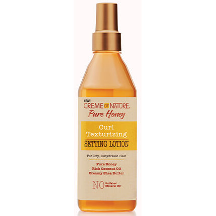 Creme of Nature Pure Honey Setting Lotion 12 oz / 355 ml - For Hydrated, Defined Styles