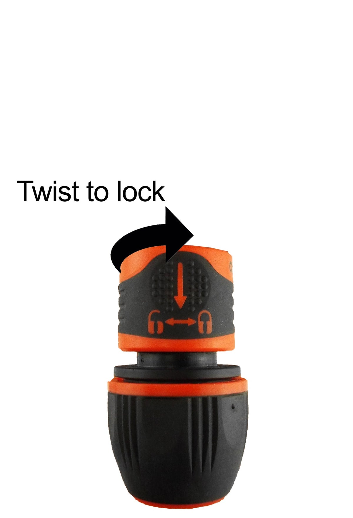 Cost Wise Click and Lock Hose Connector 1/2"-3/4" Hose
