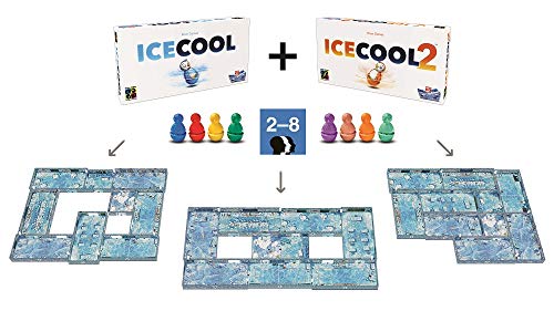 Conclave ICECOOL: Fast & Fun Penguin Flicking Board Game for 2-4 Players