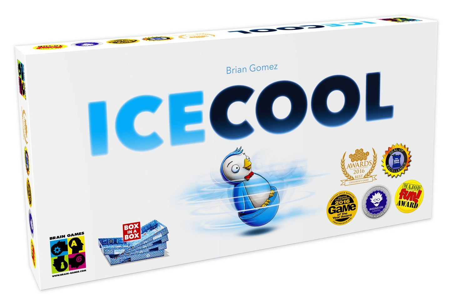 Conclave ICECOOL: Fast & Fun Penguin Flicking Board Game for 2-4 Players