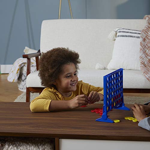 Hasbro Gaming Connect 4 Classic Grid - 2-Player Strategy Game for Family
