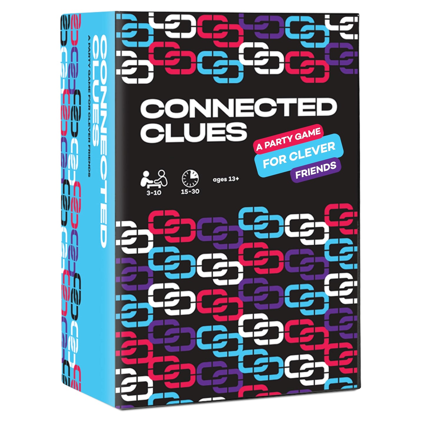 Connected Clues: Party Game for Clever Friends | Before & After Phrase Guessing