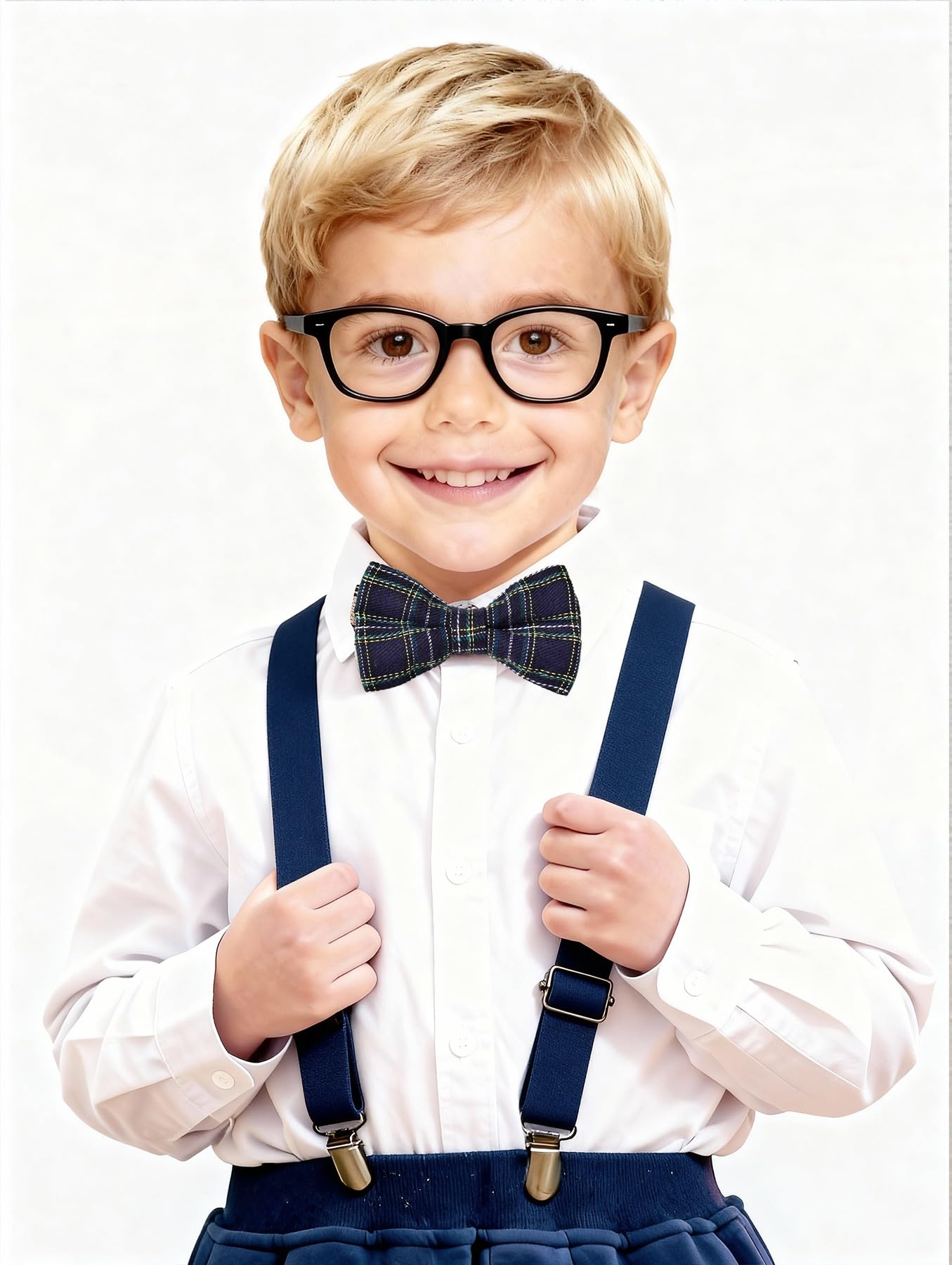 CONNICS Kids 100th Day of School Costume for Boys – Grandpa Old-Man Dress Up