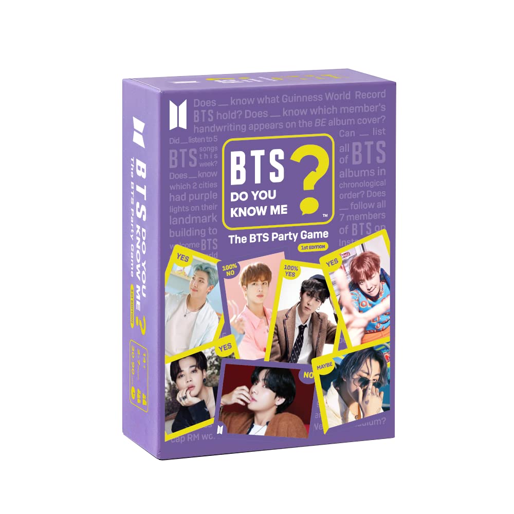 CONSTELLAR Do You Know Me? BTS Edition – English Version Card Game